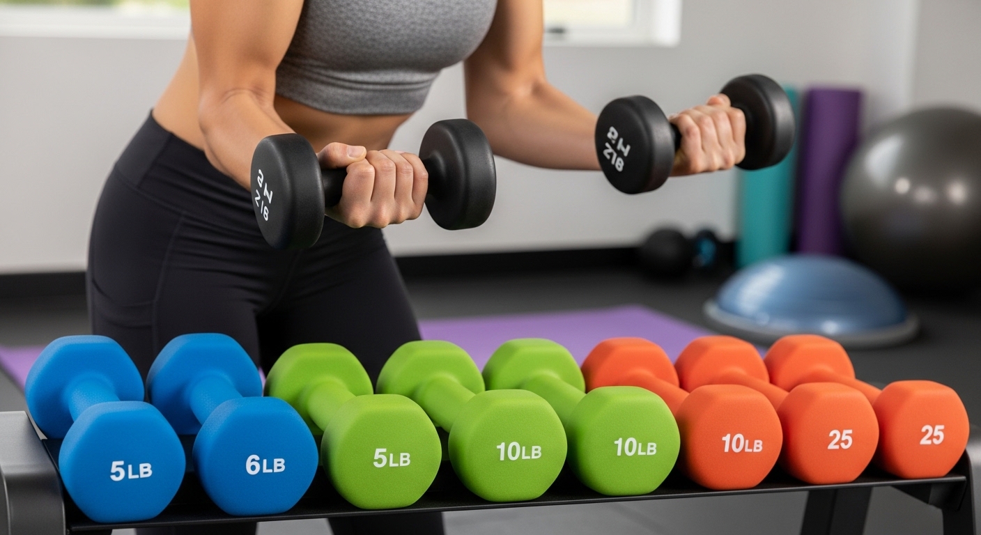 Best Dumbbells for Beginners — Comfortable Grip, Safe Progression, and a Setup You’ll Stick With